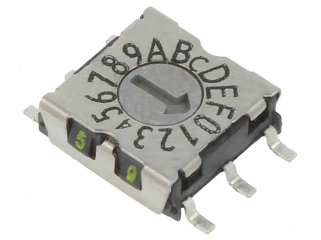 Поворотные переключатели P25SMT103H