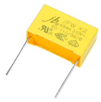 Конденсатор пленочный JFW 0,68uF 310V 10% 26,5x17x8,5mm P:22,5mm / JFW0A9684K225000B01