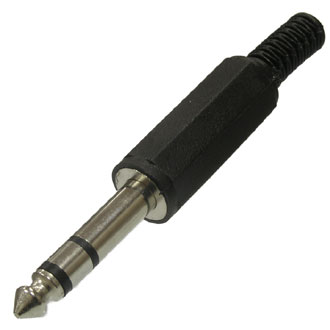 Разъём аудио SZC-0053 stereo 6.35 mm
