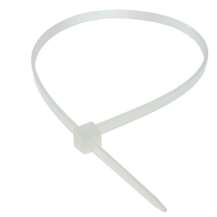 Стяжка кабельная 250x4 white (100шт)
