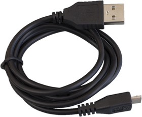 Шнур USB PL1307, Кабель USB 2.0 A вилка - Micro USB вилка, 1.5 м.