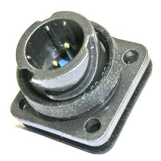 Разъем цилиндрический FQ14-2pin ZJ