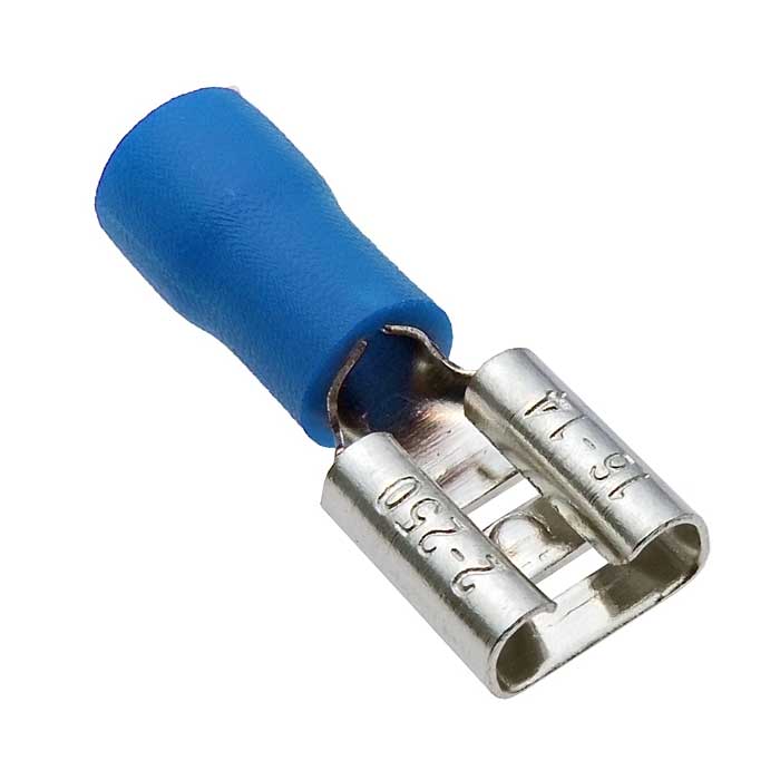 Клемма ножевая изолированная FDD2-250 blue