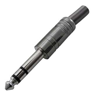 Разъём аудио SZC-0059 / 6.3 mm stereo