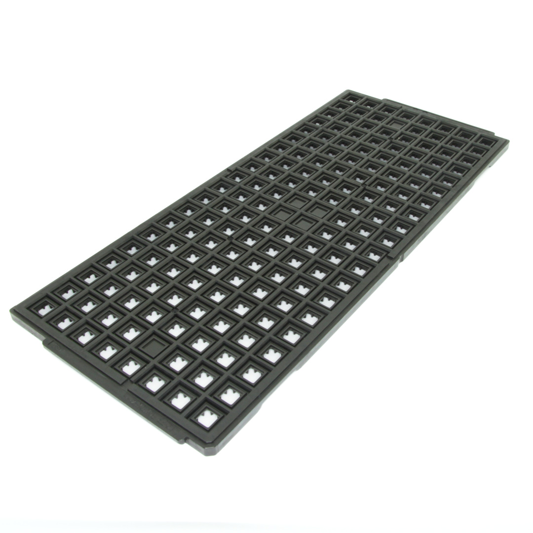 Лоток для микросхем LQFP 10х10 / Tray LQFP 10х10, 1.4mm (matrix 8 х 20) для LQFP/TQFP-44/64