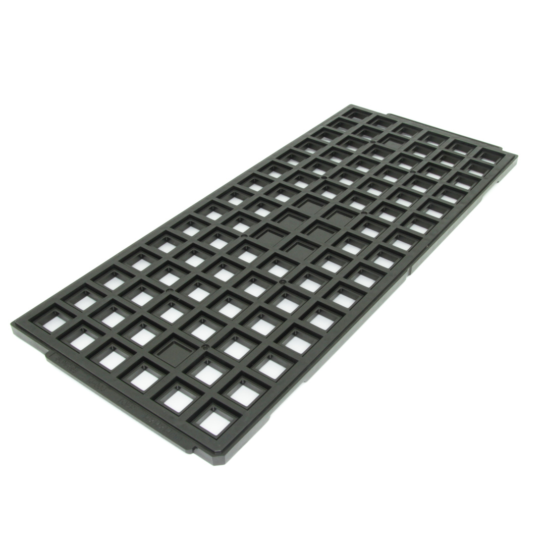 Лоток для микросхем LQFP 14х14 / Tray LQFP 14х14, 1.4mm (matrix 6 х 15) для LQFP/TQFP-64/80/100/128