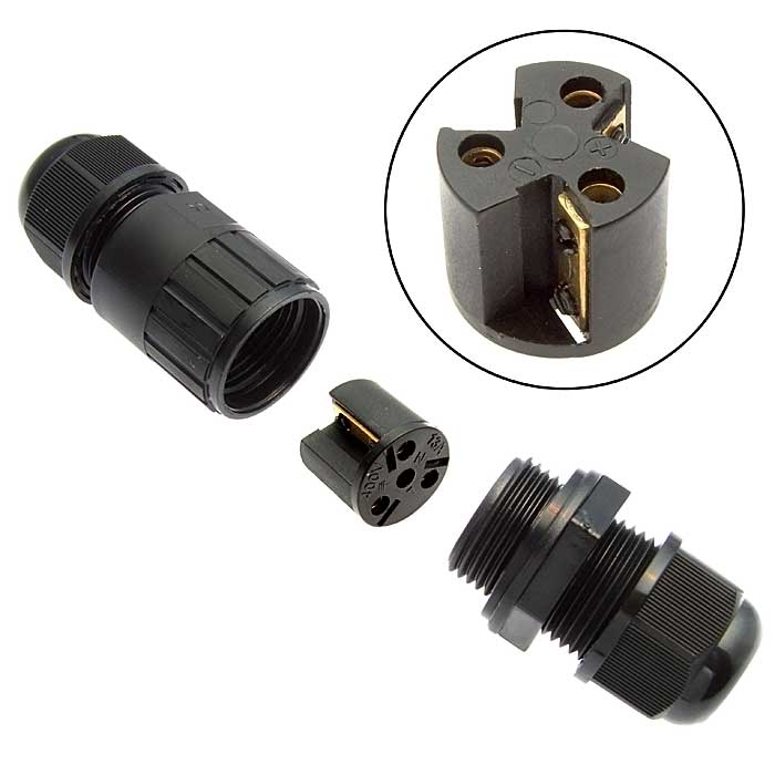 Разъём герметичный SZC-3-M20 (d=7-10.5mm) IP68 250V/10