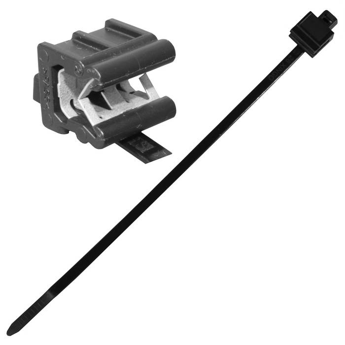 Стяжка 198х4.8 с фиксатором 01 black