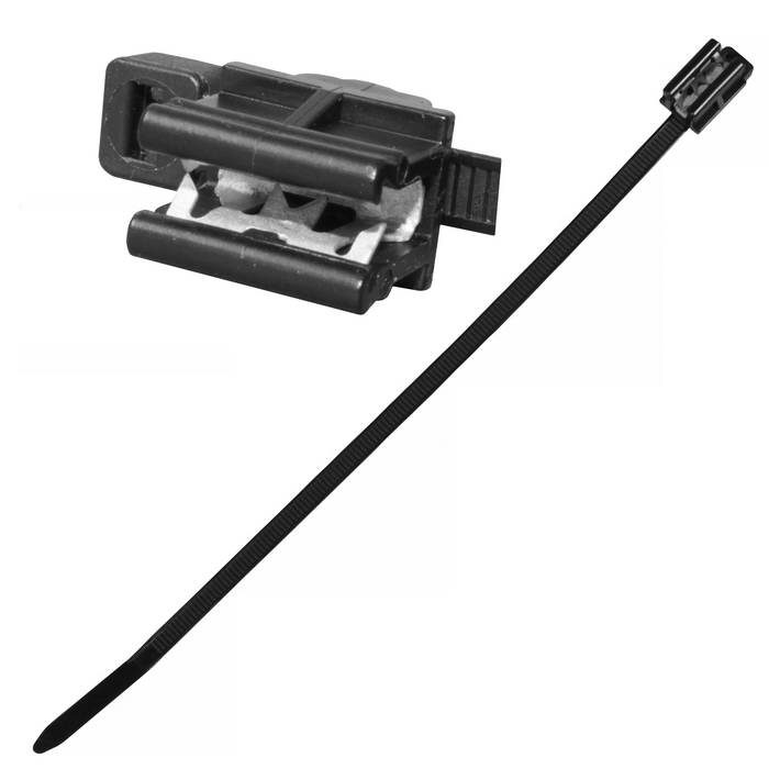 Стяжка 198х4.8 с фиксатором 03 black