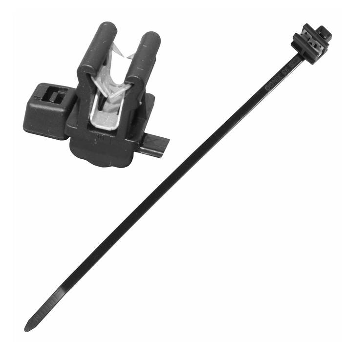 Стяжка 198х4.8 с фиксатором 04 black