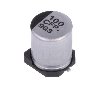 Конденсатор электролитический SMD 100uF 16V 20% 105C / EEEFPC101XAP