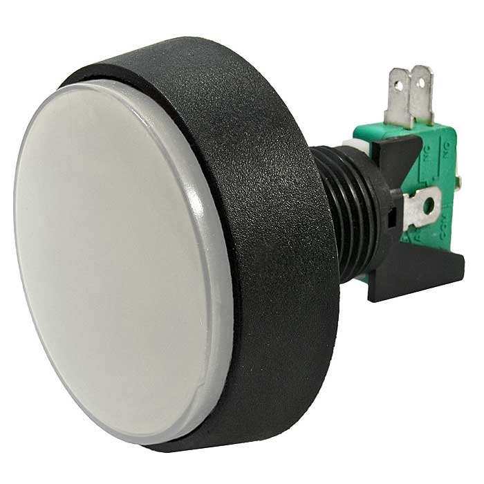 Кнопка GMSI-1B-C no(nc)+nc(no) white