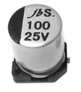 Конденсатор электролитический SMD 47uF 25V 20% 6.3x5.4mm SMD / JCS1E470M063054