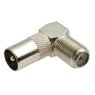 Разъём высокочастотный F-F TO 90RF-9.5-M