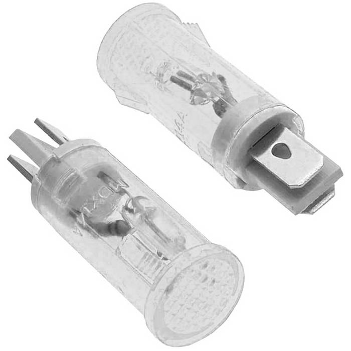 Лампа неоновая в корпусе MDX-14 white 220V