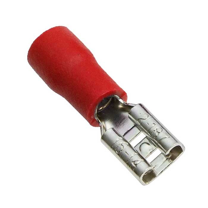 Клемма ножевая изолированная FDD2-187 red