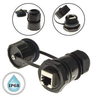 Разъём герметичный RJ45M25Z1-6BG2