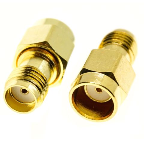 Переходник RP-SMA/M-SMA/F / розетка RP-SMA на розетку SMA