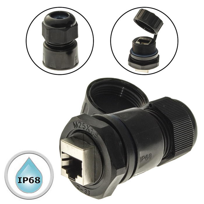 Разъём герметичный RJ45M25Z1-6BG1