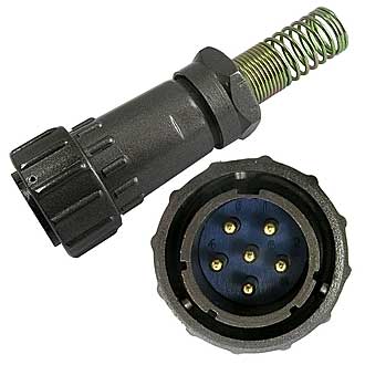 Разъём быстроразъёмный FQ24-6pin TJ-12