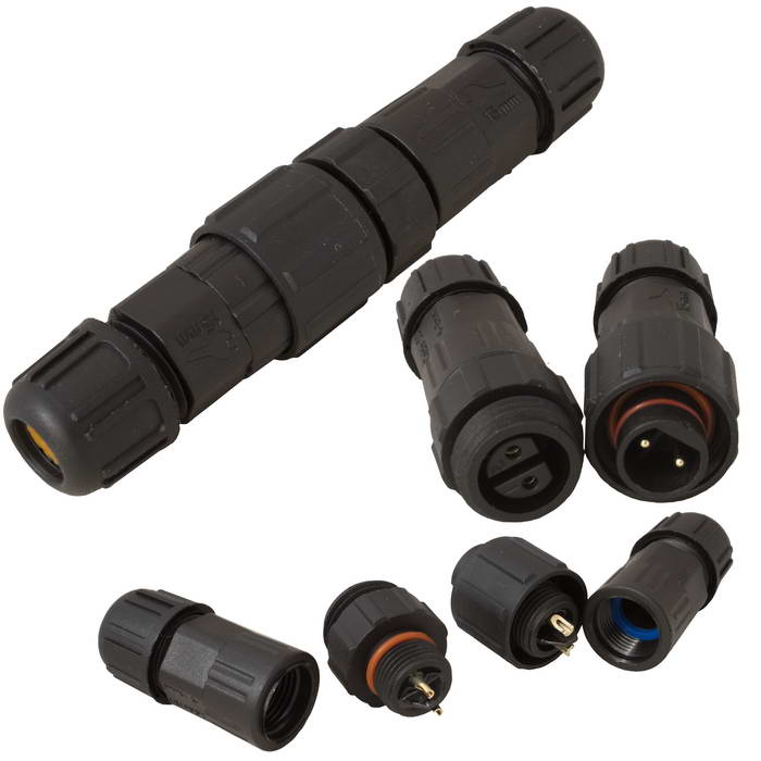 Разъём герметичный SZC-188A-2P IP68 (250V 10A)