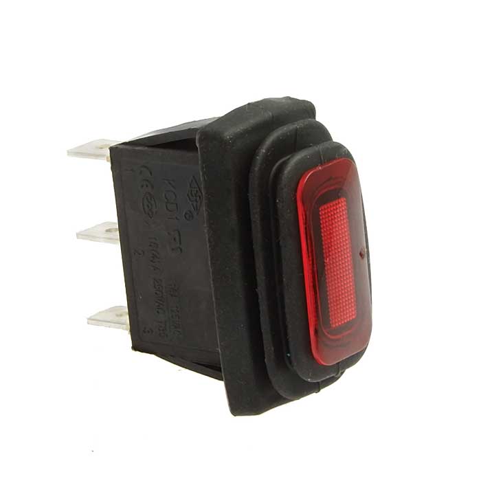 Клавишный переключатель SB068 IP65 on-off-on 10.5x28.5mm
