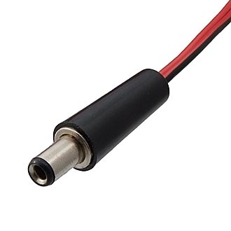 Разъём питания штырьковый SZC-0027b / 5.5*2.5mm 1m