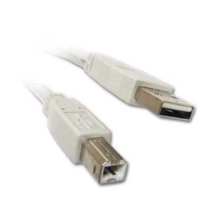 Шнур USB LX8381 3M / штекер USB A на штекер USB B, 3m