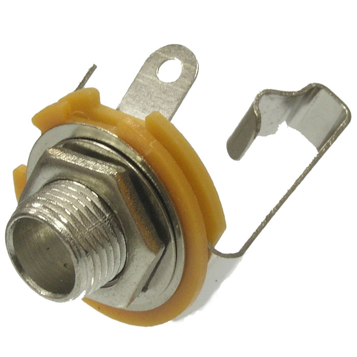 Разъём питания штырьковый SZC-0068 mono 6.35 mm