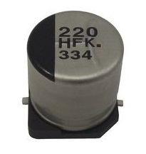 Конденсатор электролитический SMD 220uF 63V 12.5х13.5 105°С / EEVTG1J221Q