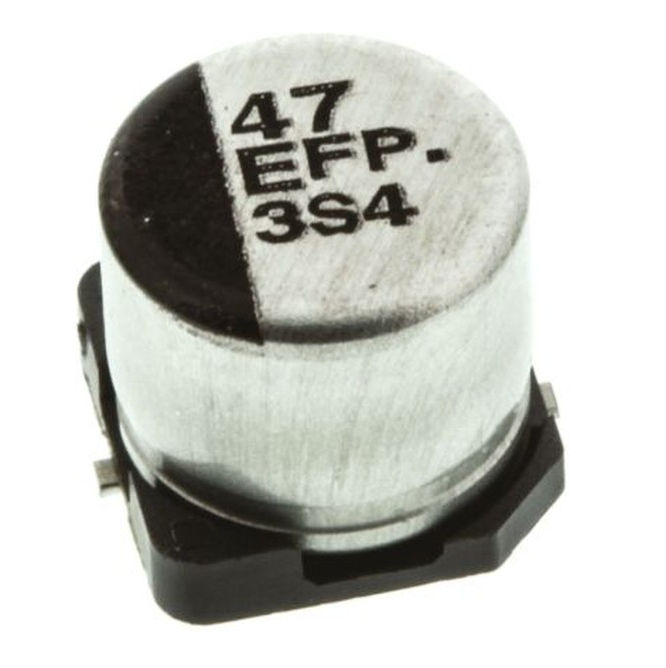 Конденсатор электролитический SMD 47uF 25V 20% 6.3х5.8mm SMD / EEEFP1E470AP