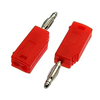 Разъём Z027 2mm Stackable Plug RED