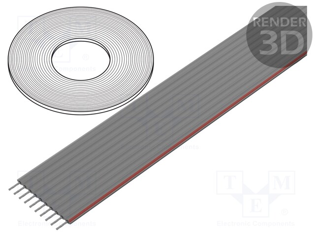 Шлейф DS1057-10A282R-30.5