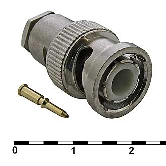Разъем высокочастотный BNC-S59P