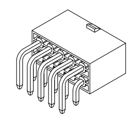 Разъём питания MF-06MRA (L-KLS1-4.20-2X03-R-E32)
