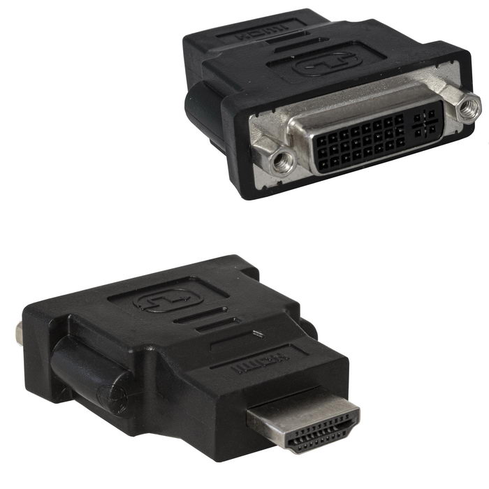 Переходник HDMI (m)-DVI-I (f)