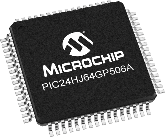 Микроконтроллер PIC24HJ64GP506A-I/PT