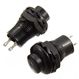 Кнопка MJ-R13-502 off-(on) 1.5A 250VAC
