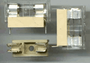 Держатель предохранителя KLS5-1099 (20mm yellow)