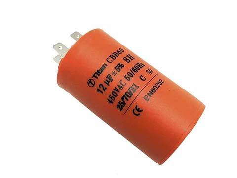 Конденсатор пусковой CBB60-A 4uF 450VAC 30x60 5% Клеммы / CBB60-A405J450V030060
