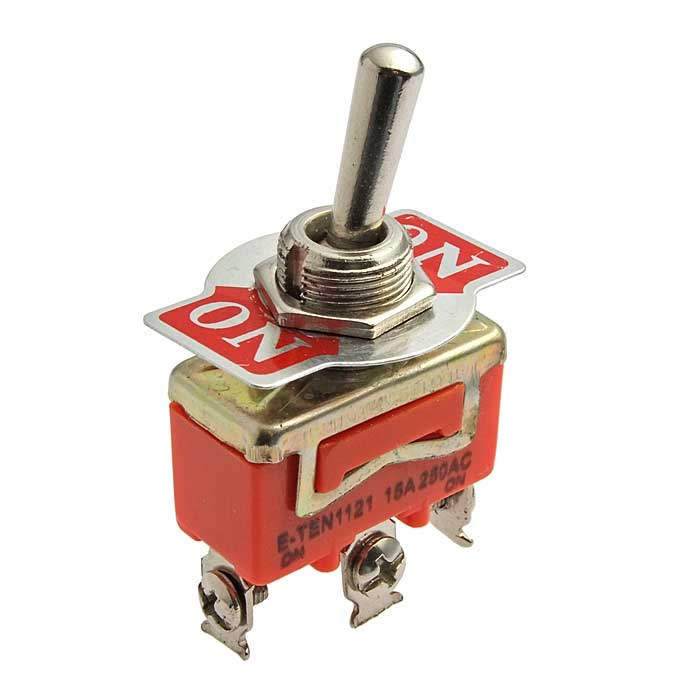 Тумблер E-TEN 1121 on-on 15A 250V AC