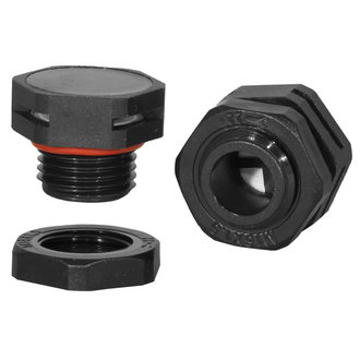 Клапан выравнивания давления M16X1.5 PA66 BLACK