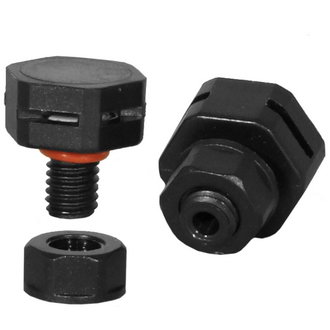 Клапан выравнивания давления M5X0.8 PA66 BLACK