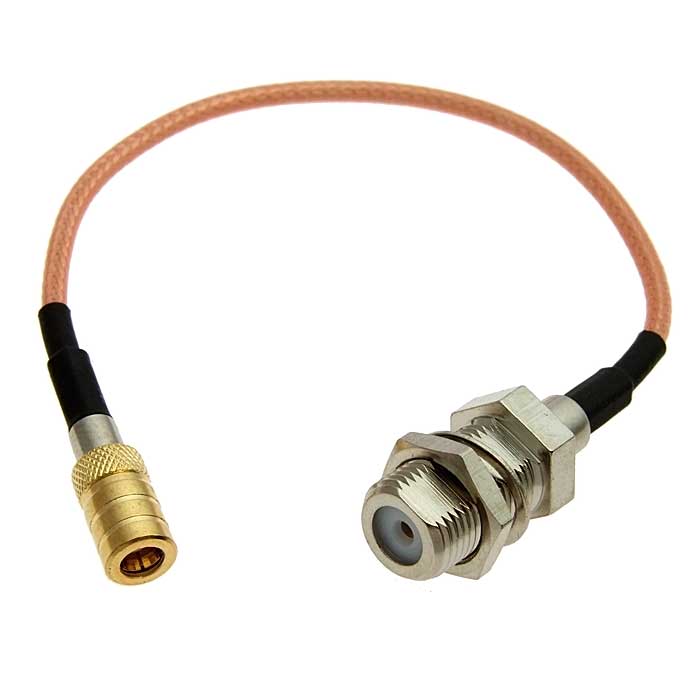 Разъем высокочастотный SMB-K-1.5-316-15CM-F-KY-1.5