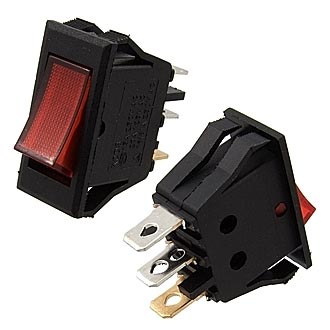 Клавишный переключатель IRS-1-4C on-off