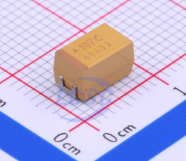 Конденсатор танталовый SMD E 100uF 16V 10% / TPSE107K016R0100