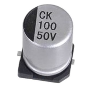 Конденсатор электролитический SMD JCK 100uF 50V 20% 8x10,5mm 105C SMD / JCK1H101M080105