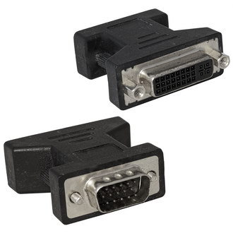D-SUB переходник VGA (m)-DVI-I (f)