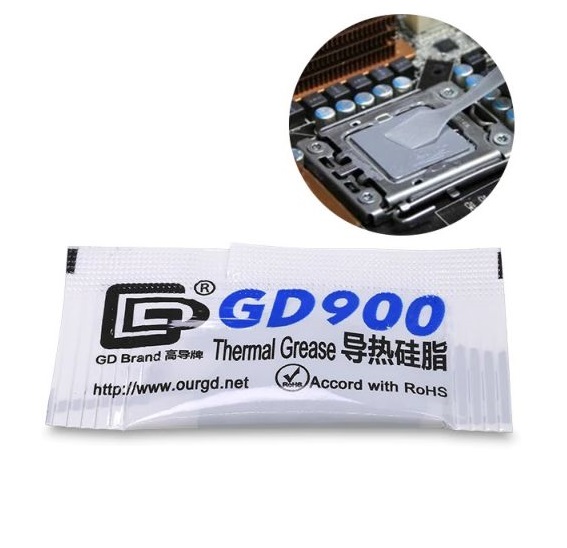 Паяльная паста GD900 0.5g / для процессоров, 4.8Вт/мК