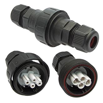 Разъём герметичный SZC-686-4P IP68